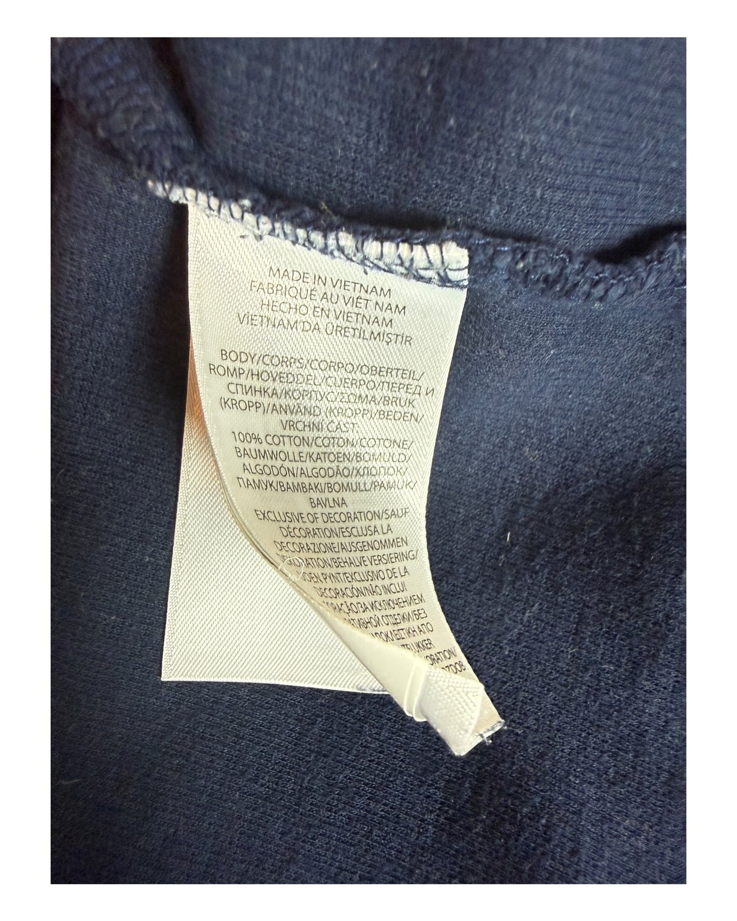 Polo Ralph Lauren Half Zip Pullover marineblau Größe M