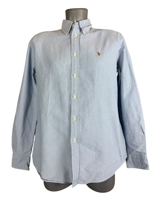 Polo Ralph Lauren Oxford Bluse hellblau Größe L