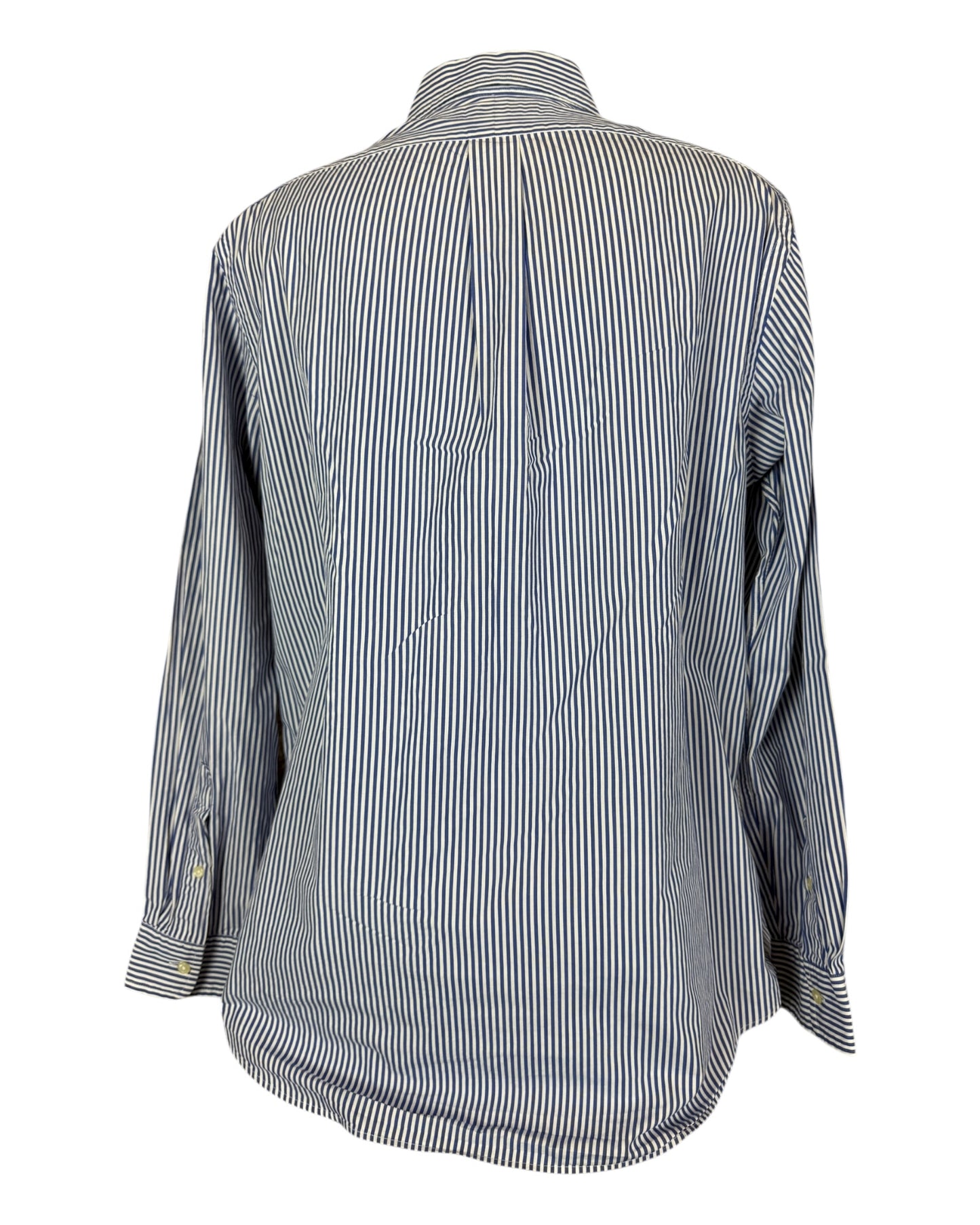 Polo Ralph Lauren Hemd blau weiß gestreift Größe L