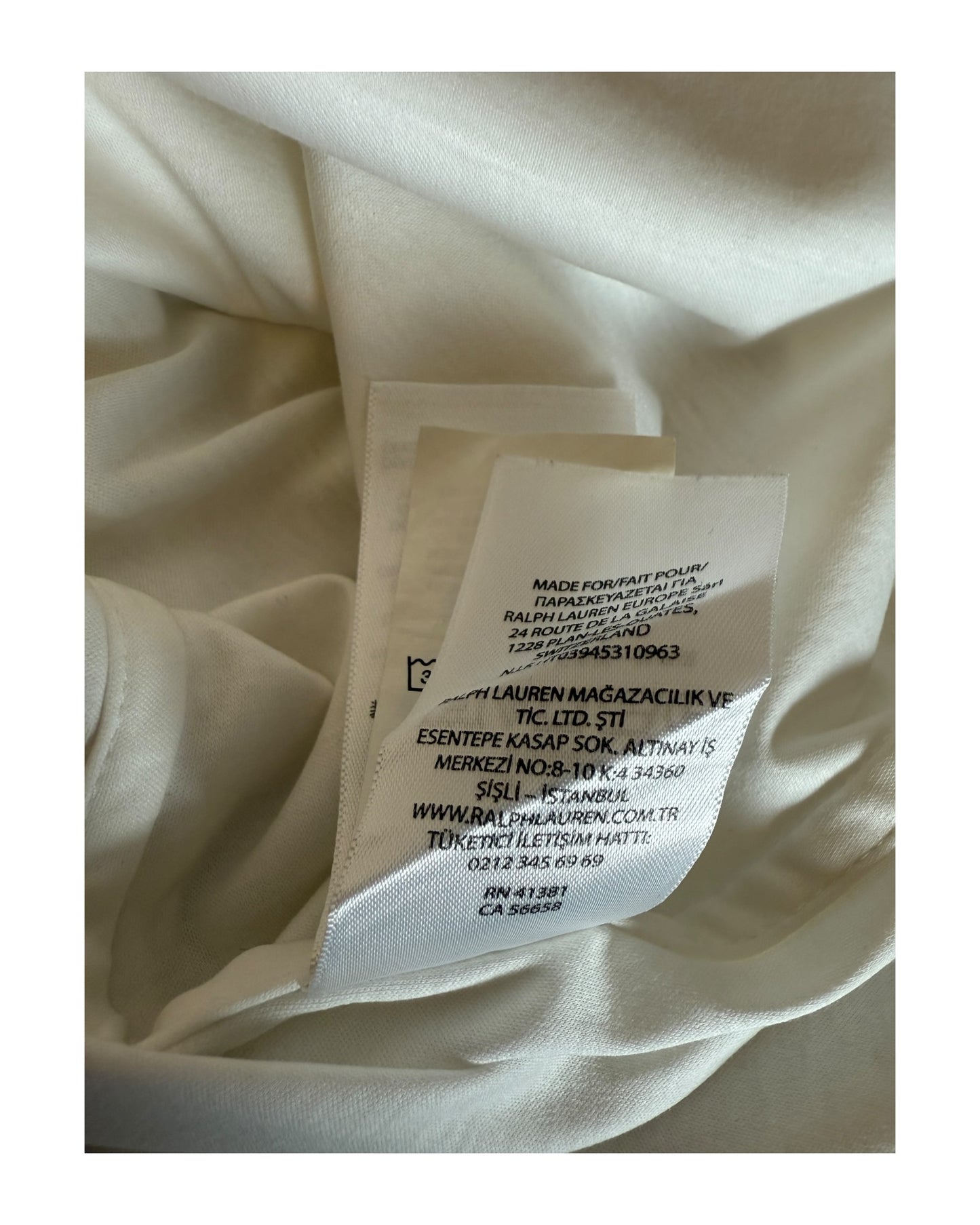 Polo Ralph Lauren Bluse weiß Größe S