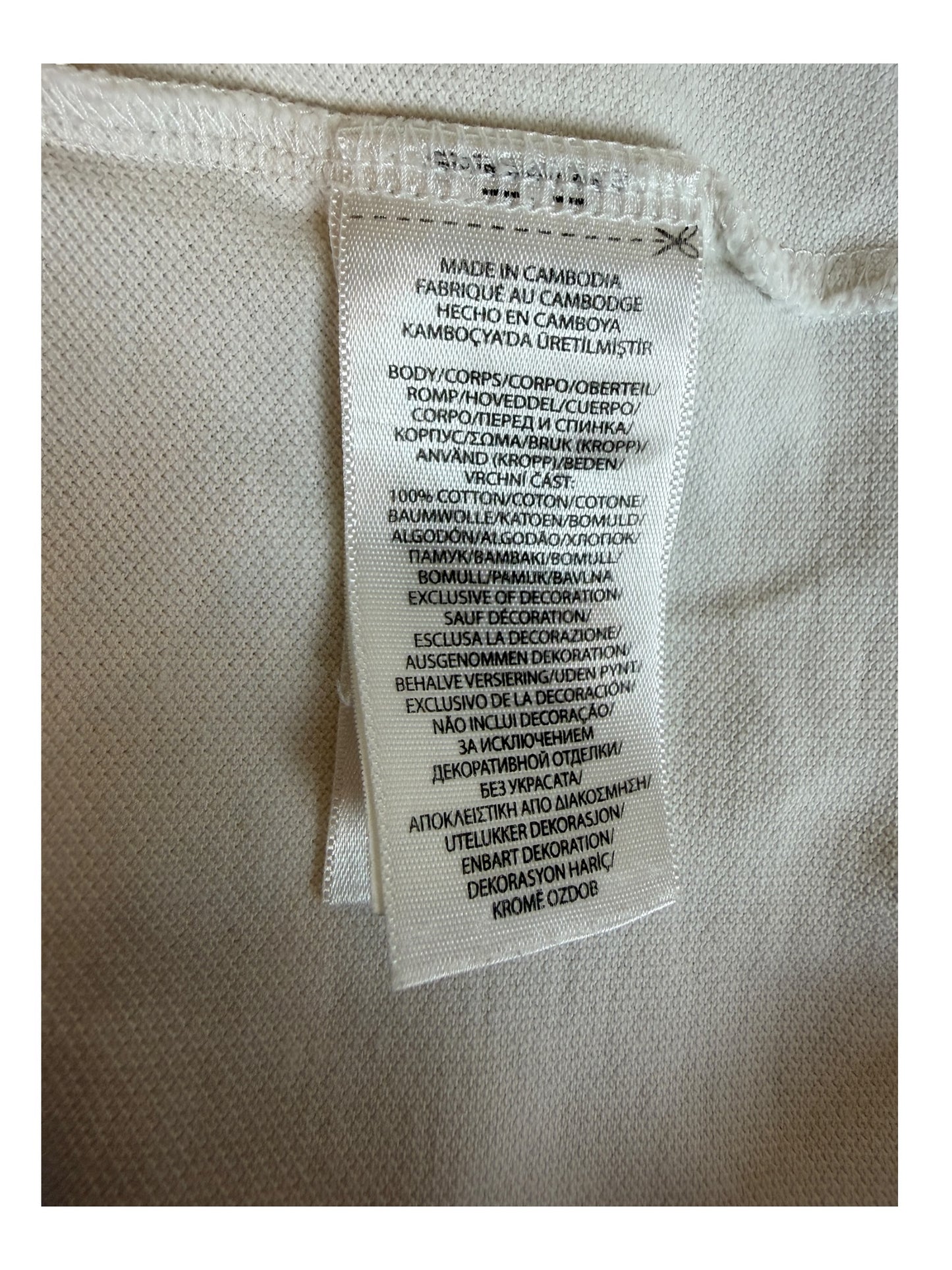 Polo Ralph Lauren Poloshirt weiß Größe M