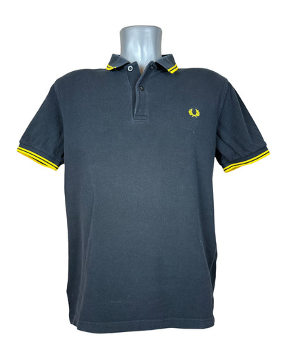 Fred Perry Poloshirt schwarz Größe M