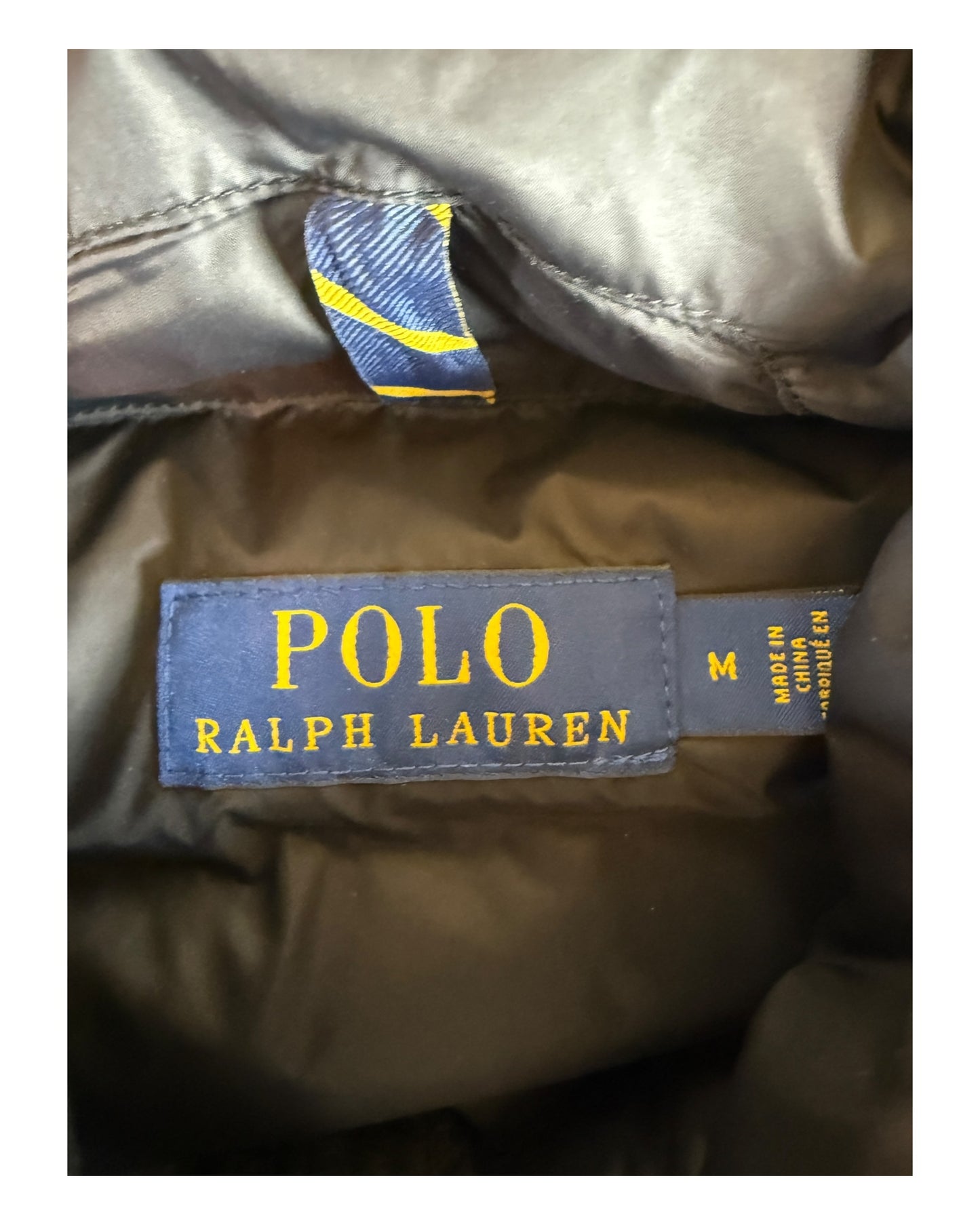 Polo Ralph Lauren Daunenweste schwarz Größe M