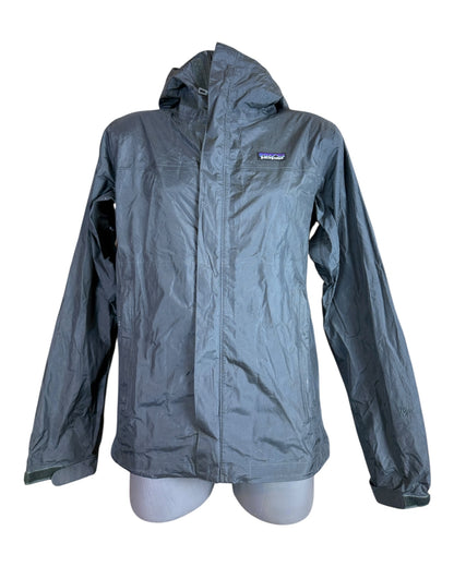 Patagonia Windbreaker Regenjacke schwarz Größe S