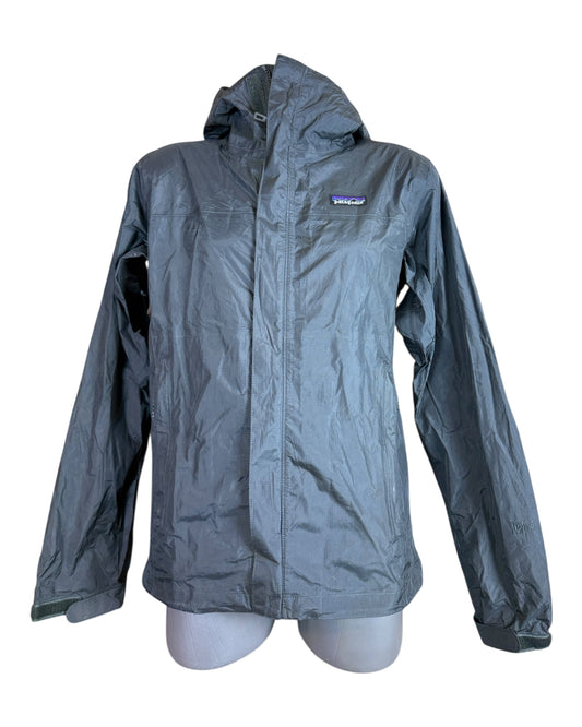 Patagonia Windbreaker Regenjacke schwarz Größe S