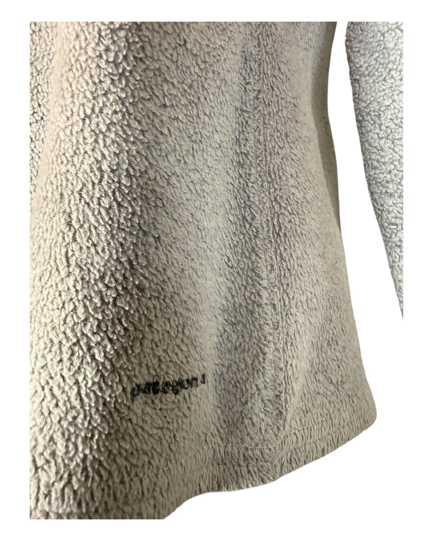 Patagonia Fleece Half Zip Pullover Lila Größe M