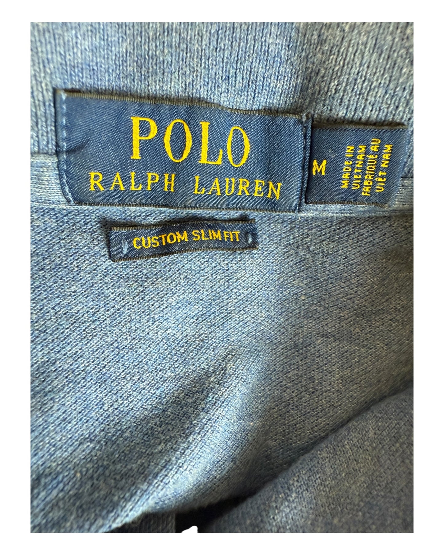 Polo Ralph Lauren Poloshirt blau Größe M