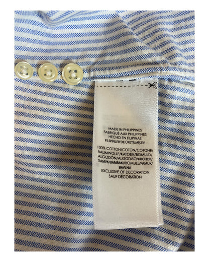 Polo Ralph Lauren Oxfordhemd blau weiß gestreift Größe S