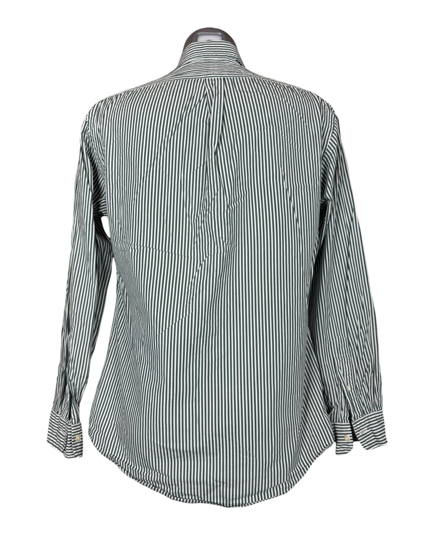 Polo Ralph Lauren Hemd grün weiß gestreift Größe M