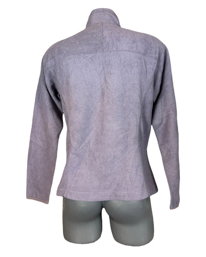 Patagonia Fleece Half Zip Pullover lila Größe M