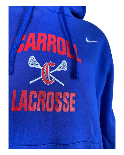 Nike Carroll Lacrosse Hoodie blau Größe L