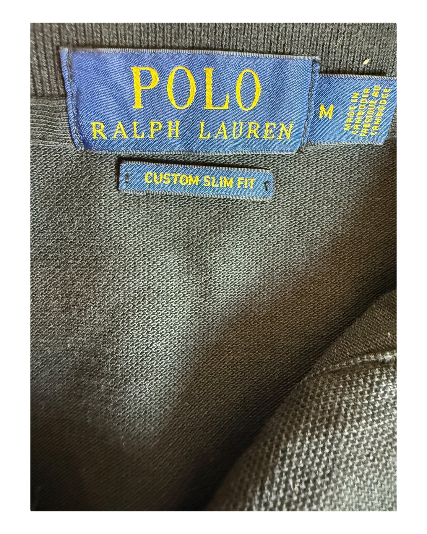 Polo Ralph Lauren Poloshirt schwarz Größe M