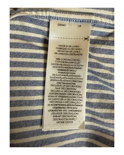 Polo Ralph Lauren Oxfordhemd hellblau weiß gestreift Größe L