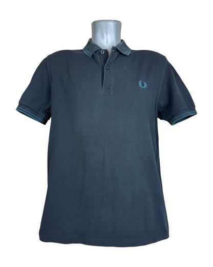 Fred Perry Poloshirt schwarz Größe M