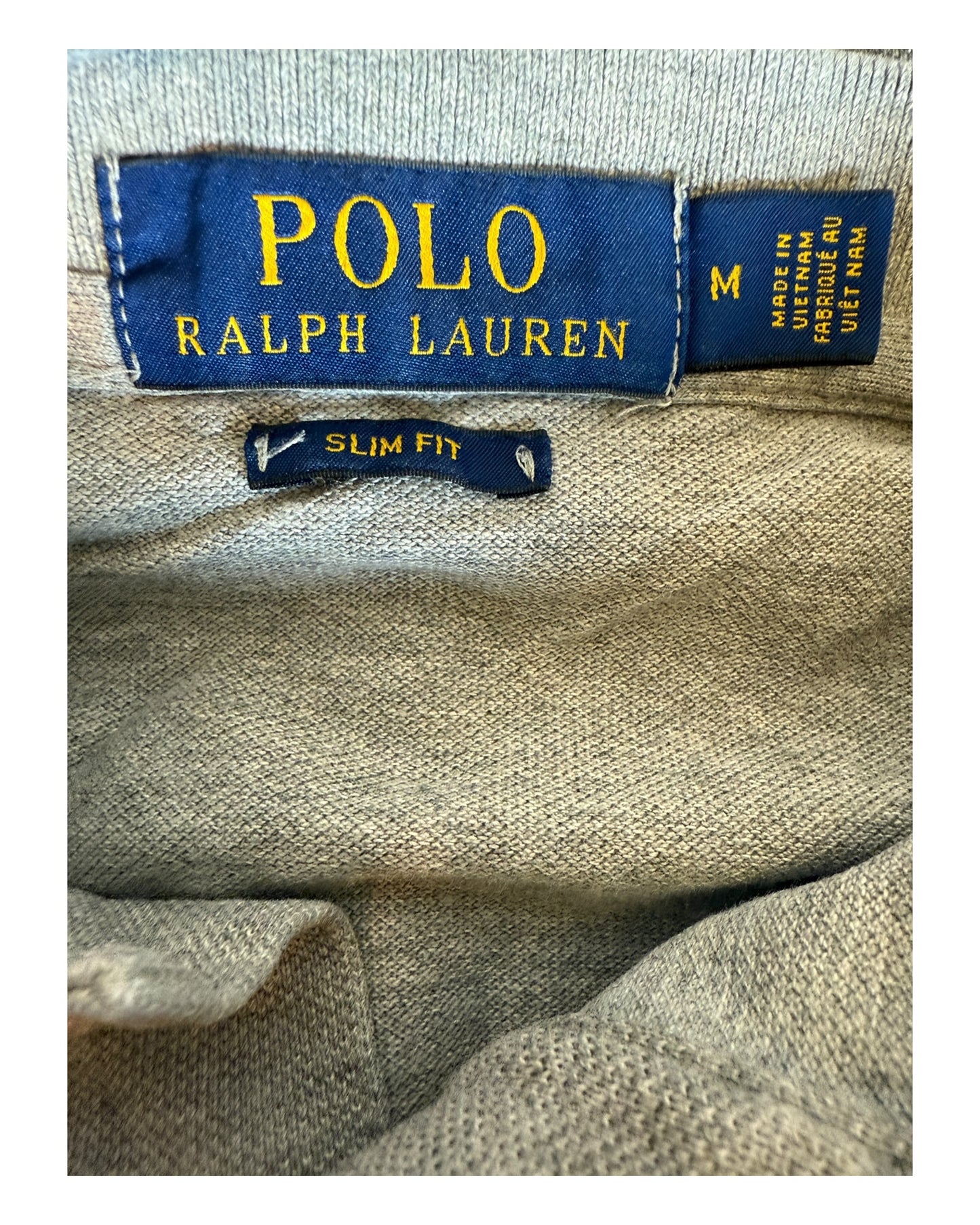 Polo Ralph Lauren Poloshirt grau Größe M