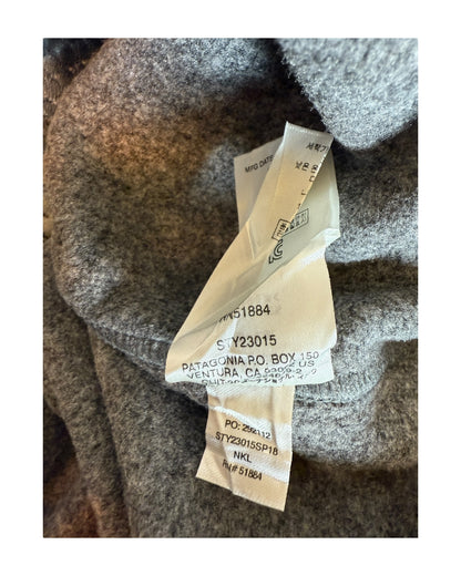 Patagonia Fleece Weste grau Größe L