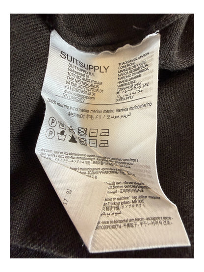 Suit Supply Pullover Merinowolle braun Größe L