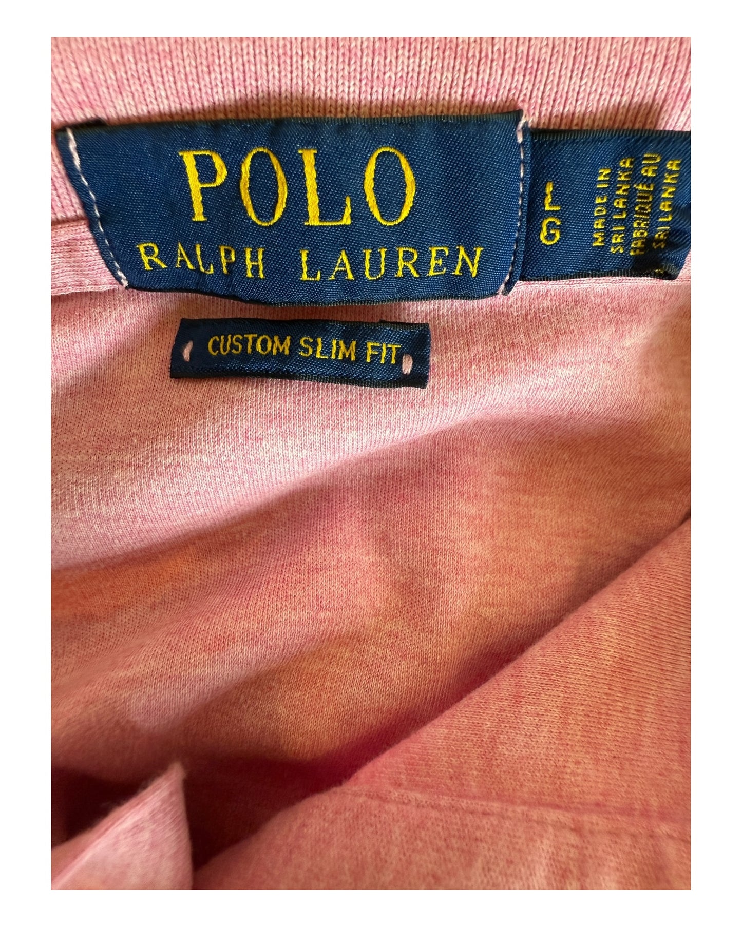 Polo Ralph Lauren Poloshirt pink Größe L