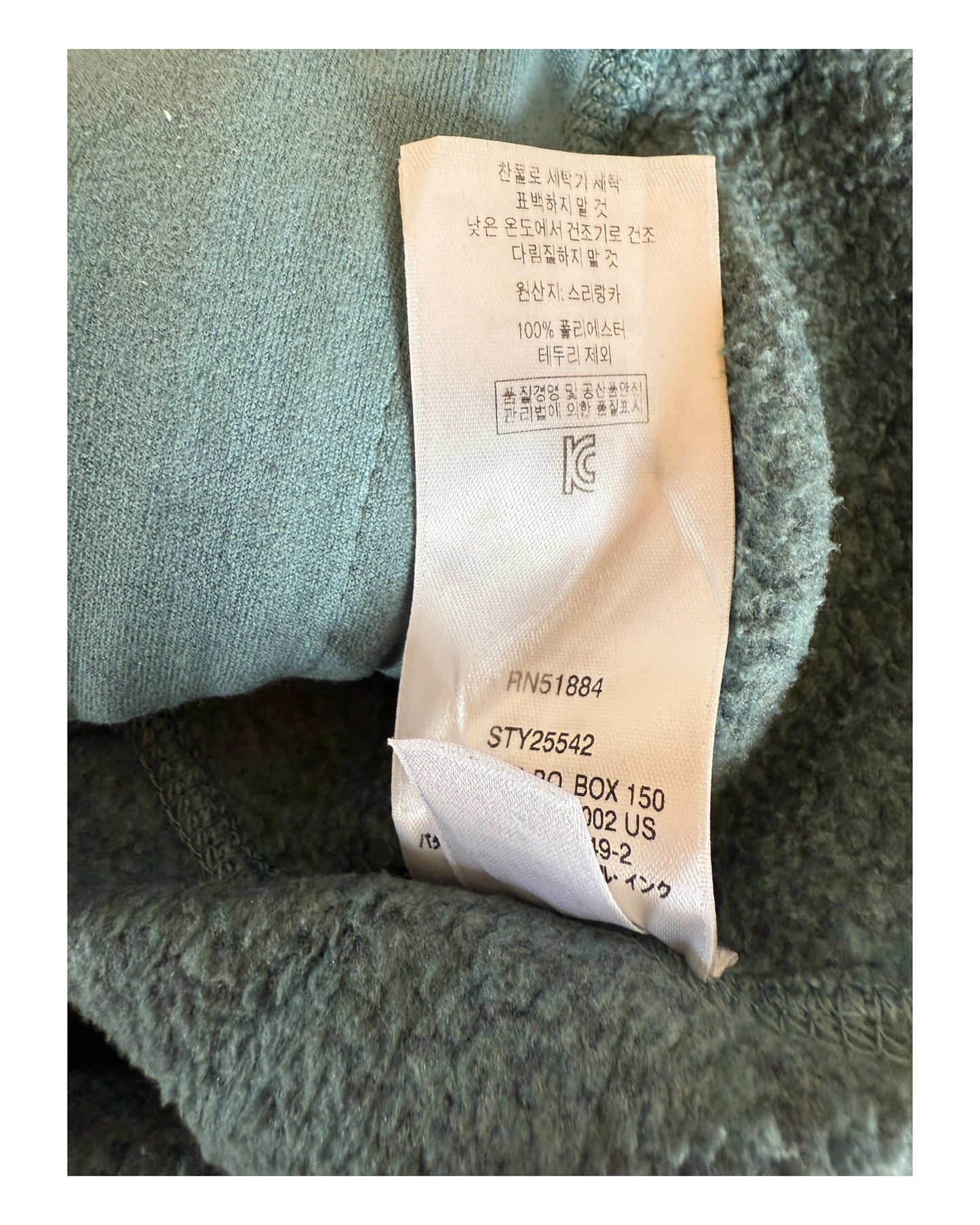 Patagonia Fleece Jacke kobaltgrün Größer M