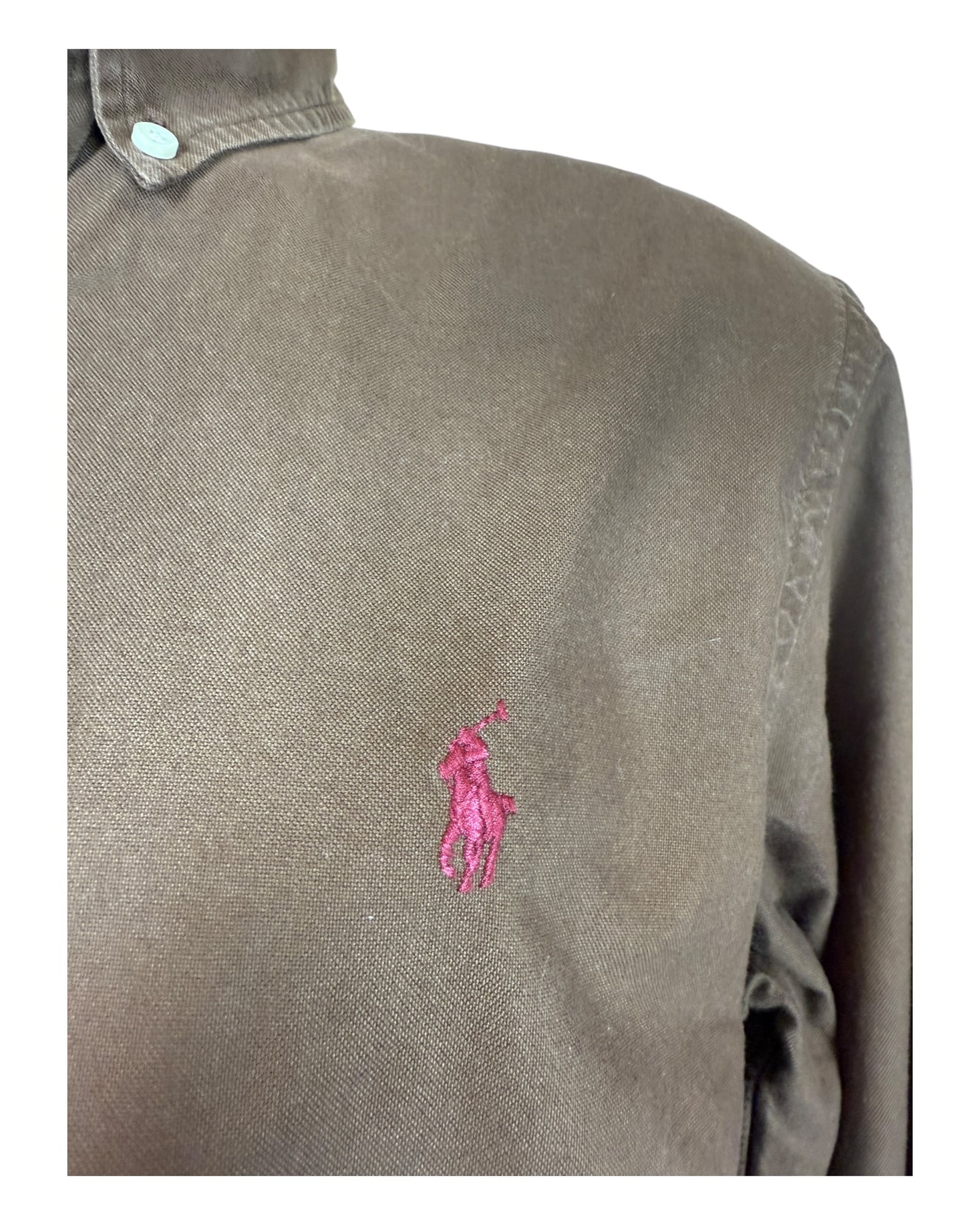 Polo Ralph Lauren Oxfordhemd braun Größe M