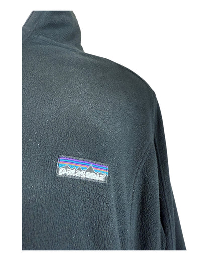 Patagonia Fleece Jacke schwarz Größe L