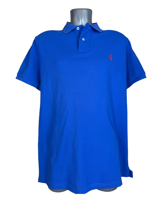 Polo Ralph Lauren Poloshirt blau Größe L