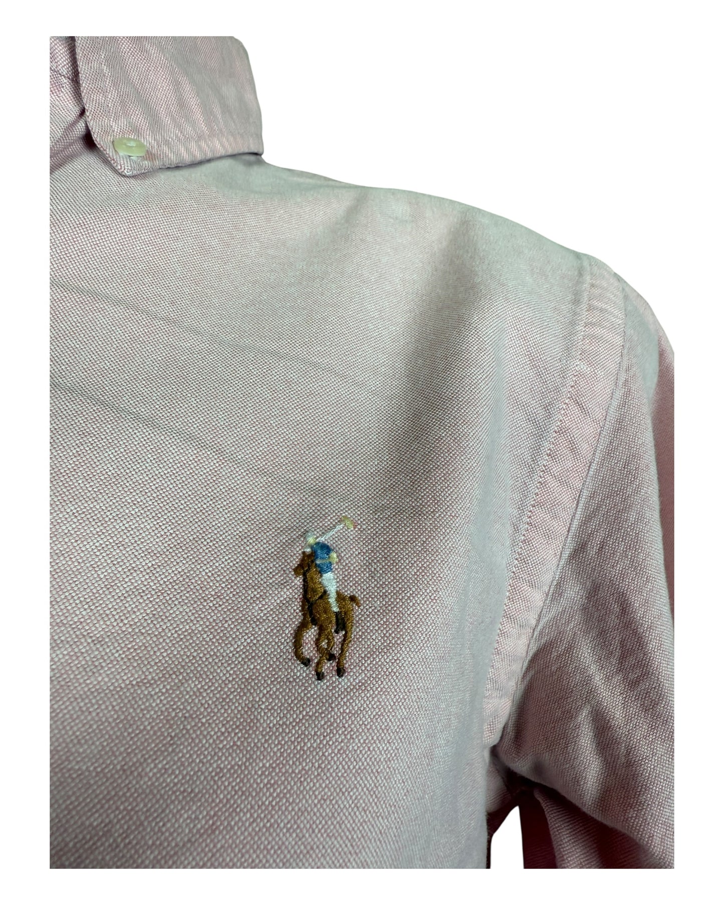 Polo Ralph Lauren Oxford Bluse rosa Größe S
