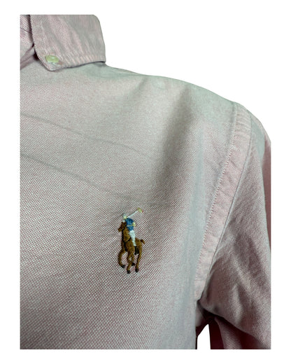 Polo Ralph Lauren Oxford Bluse rosa Größe S