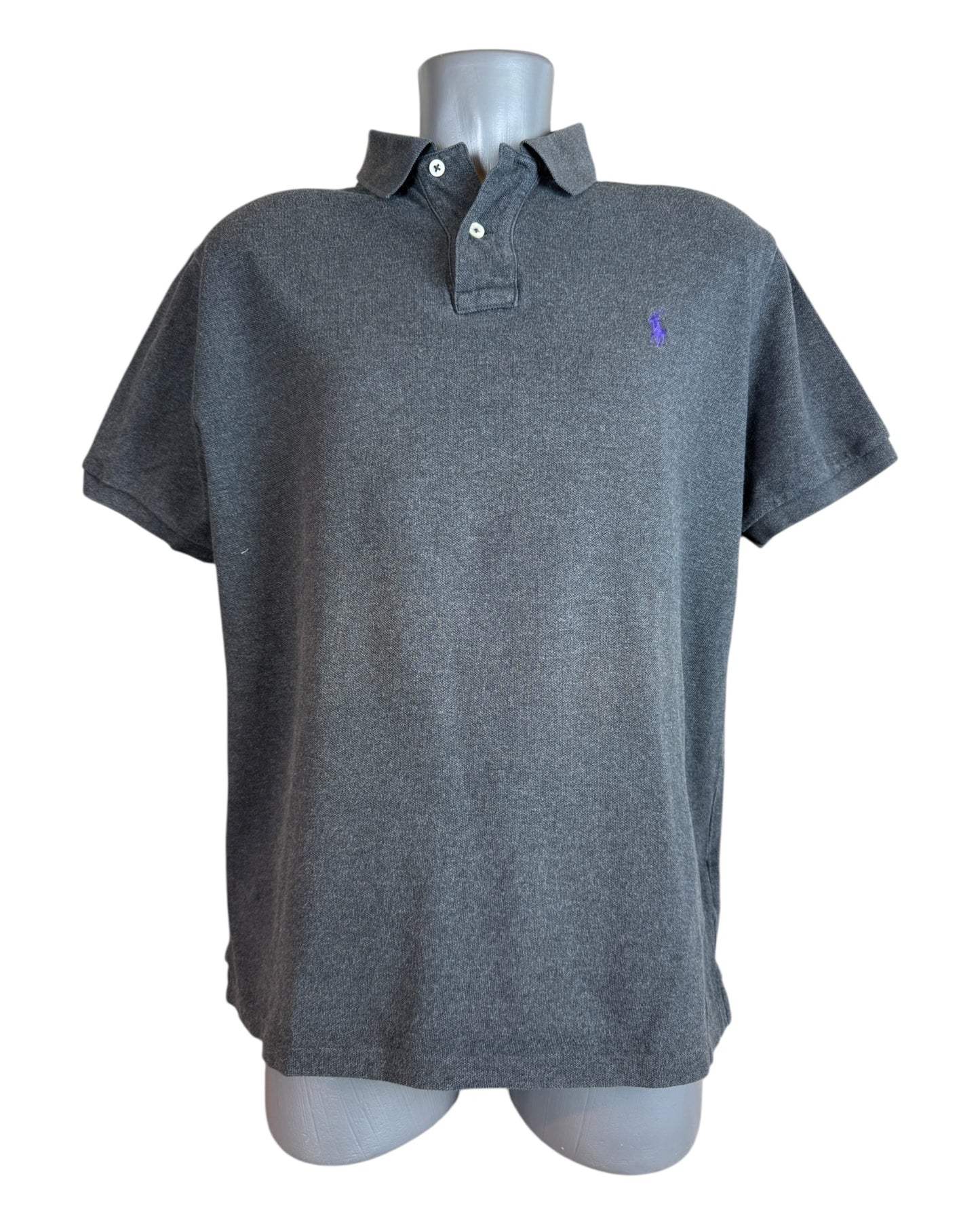Polo Ralph Lauren Poloshirt dunkelgrau Größe L