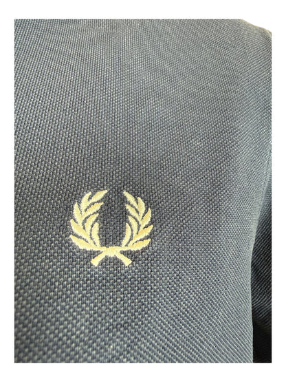Fred Perry Poloshirt marineblau Größe M