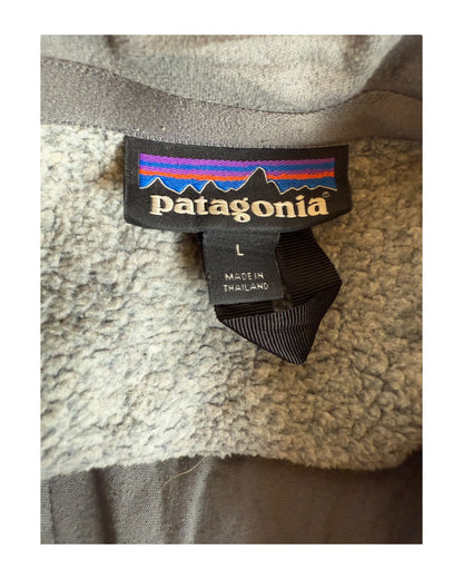 Patagonia Fleece Half Zip Pullover grau Größe L