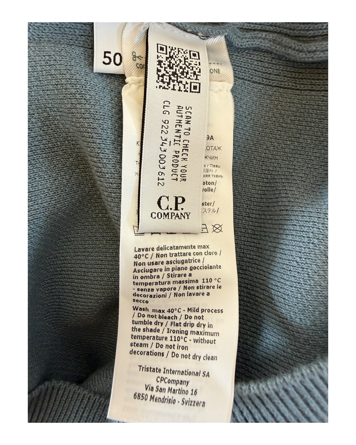 CP Company Pullover hellblau Größe M