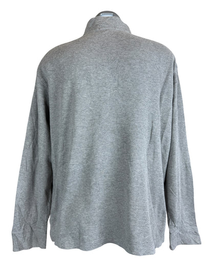 Polo Ralph Lauren Half Zip Pullover grau Größe L