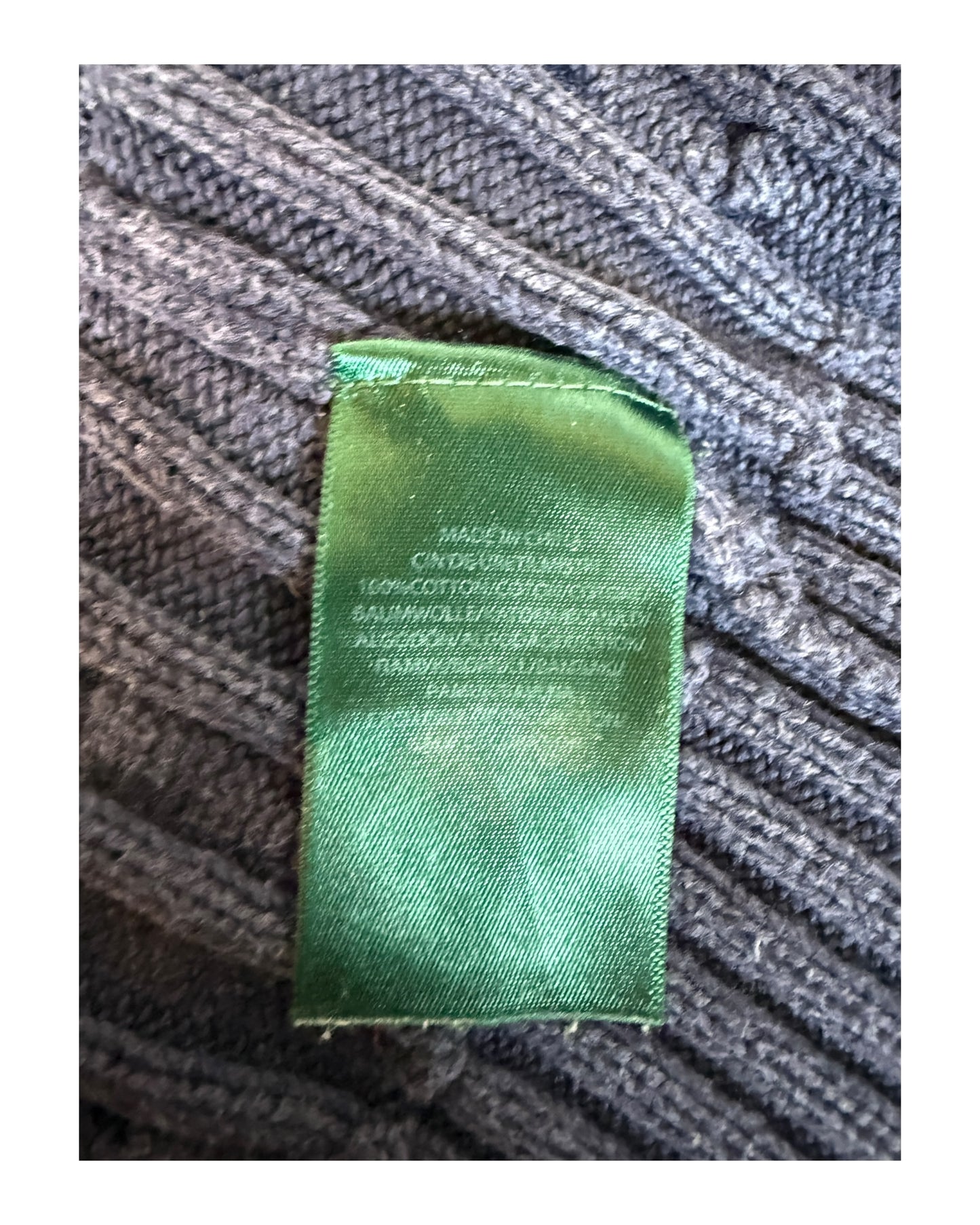 Polo Ralph Lauren Zopfmuster Pullover marineblau Größe S