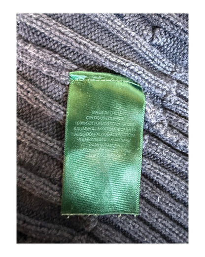 Polo Ralph Lauren Zopfmuster Pullover marineblau Größe S