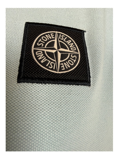 Stone Island Poloshirt hellblau Größe M