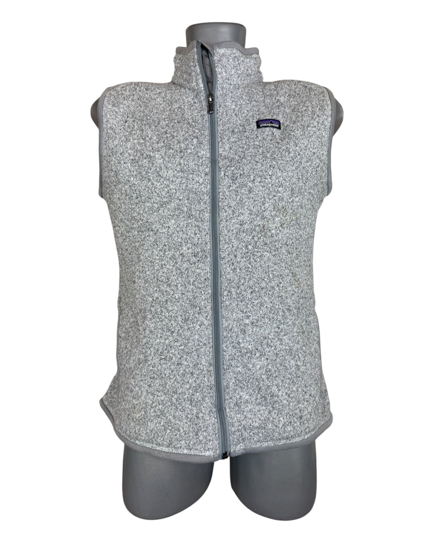 Patagonia Fleece Weste grau Größe L
