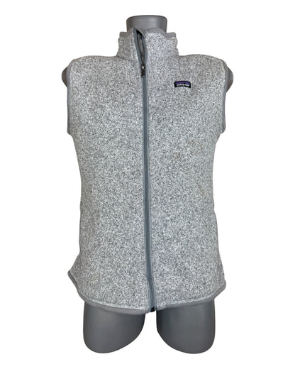 Patagonia Fleece Weste grau Größe L