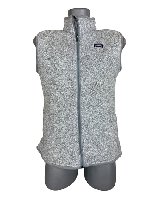 Patagonia Fleece Weste grau Größe L