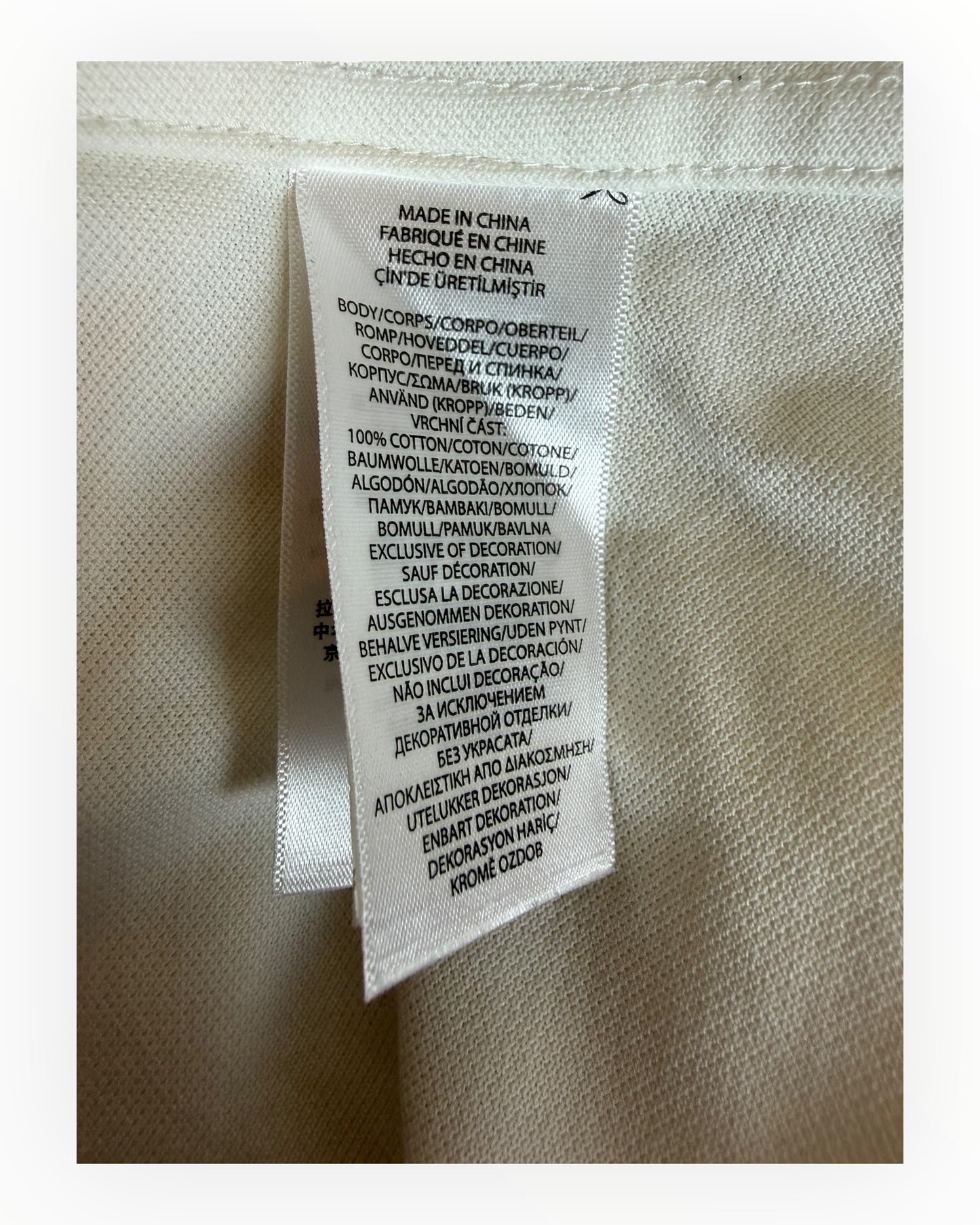 Polo Ralph Lauren Knit Oxfordhemd weiß Größe M