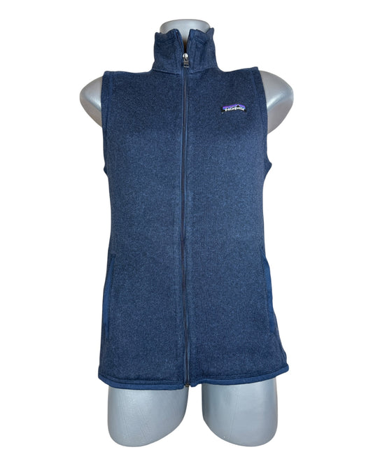 Patagonia Fleece Weste marineblau Größe M
