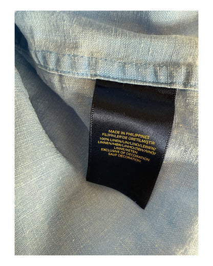 Polo Ralph Lauren Leinenhemd hellblau Größe M