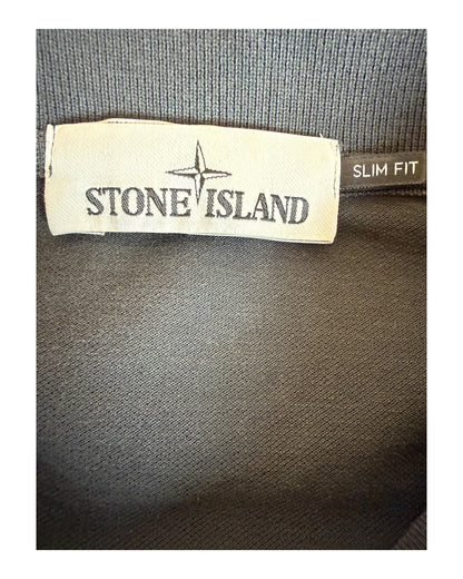 Stone Island Poloshirt schwarz Größe L