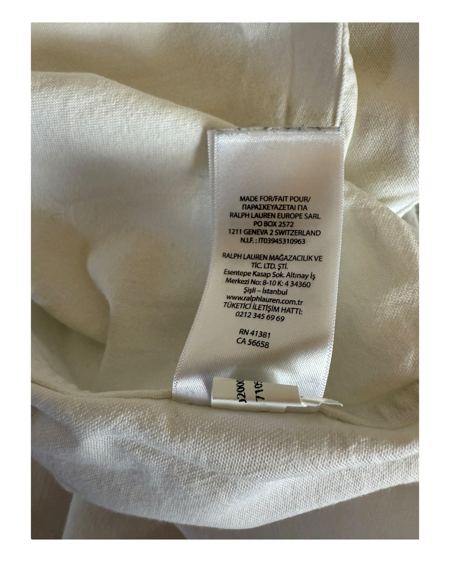 Polo Ralph Lauren Oxfordhemd weiß Größe L