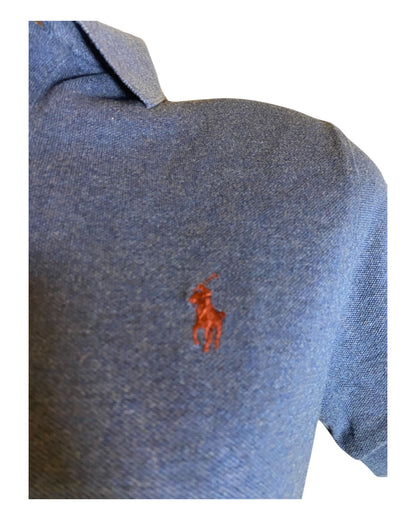 Polo Ralph Lauren Poloshirt marineblau meliert Größe M