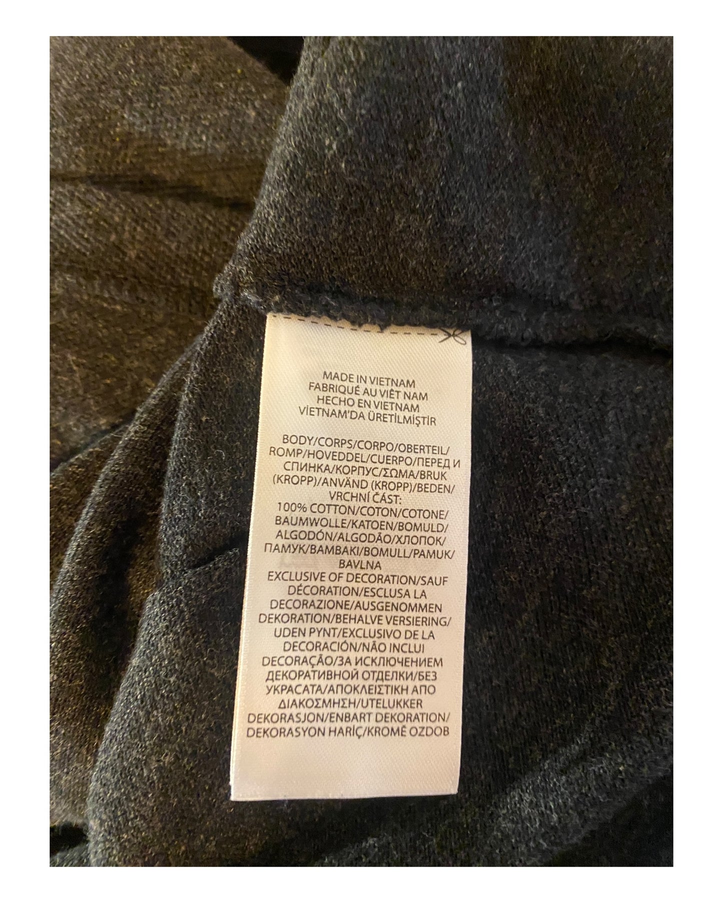 Polo Ralph Lauren Poloshirt schwarz meliert Größe L