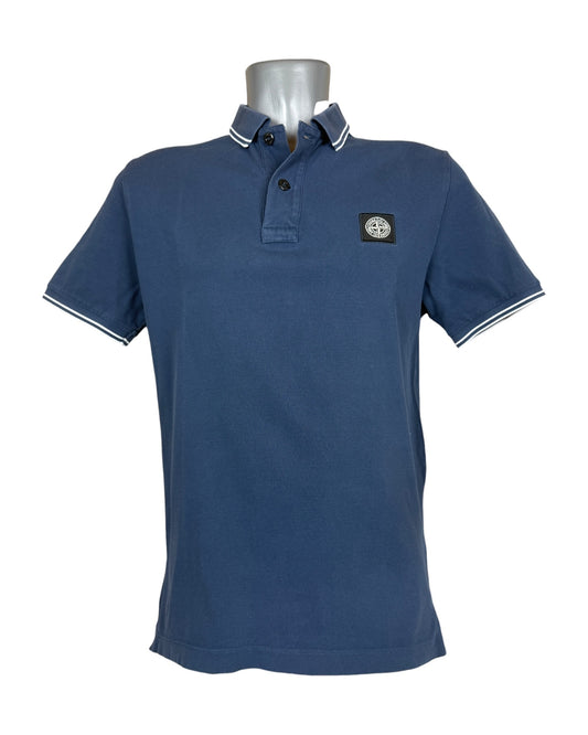 Stone Island Poloshirt marineblau Größe M