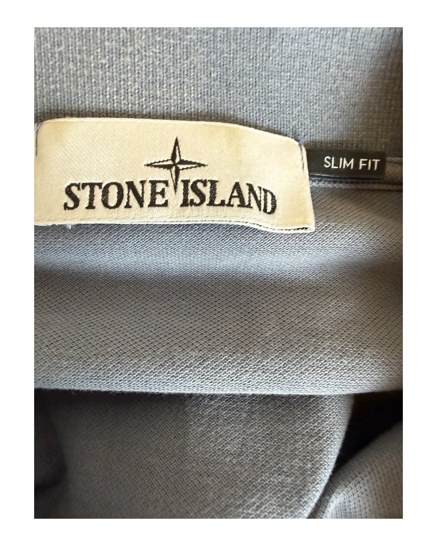 Stone Island Poloshirt blau Größe L