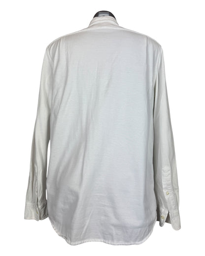 Polo Ralph Lauren Knit Oxfordhemd weiß Größe L