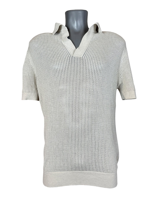 Suit Supply Poloshirt beige Größe L